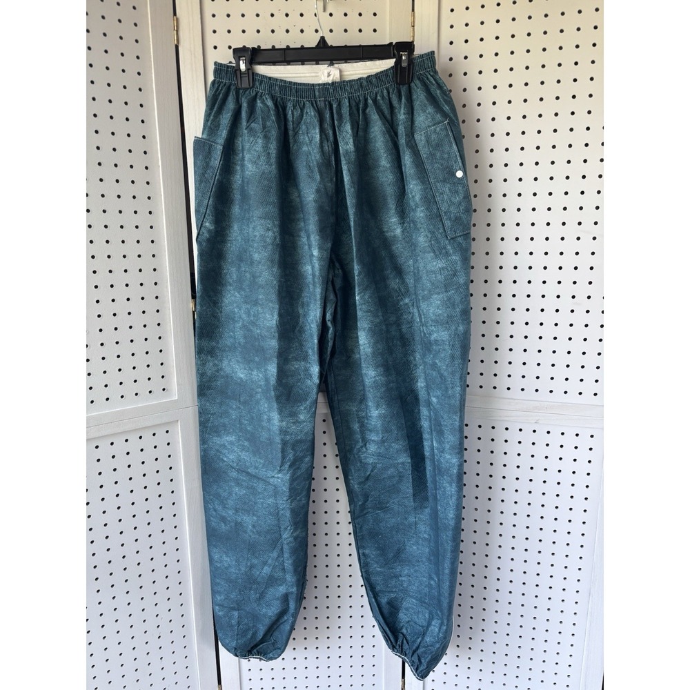 Frogg Toggs Waterproof Rain Pants Outdoor Men's Large-XL‎ Teal Polypropylene
